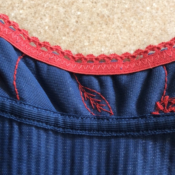 Vintage Y2K Victoria Secrets Country denim stretch crop top bustier - Picture 5 of 16